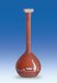   Volumetric flask 10 ml, UV-protect, PMP cl. A, with stopper NS 10/19 with batch certificate