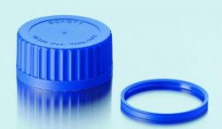 pouring ring for GLS 80 blue, PP