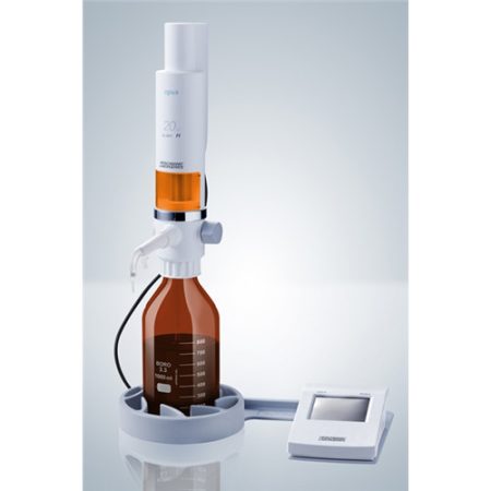 Hirschmann Laborgeräte Dispenser opus Vol. 10 ml, main supply with european plug 230 V