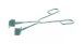   Flask tong, 18/10 steel, points polyamid coated clamping range 15-60 mm, length 230 mm