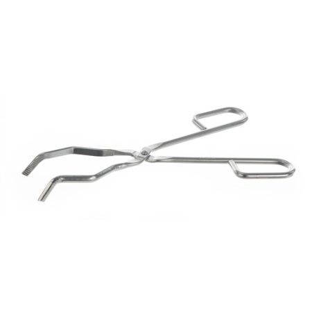 Crucible tongs 400mm heavy execution, 18/8 steel polished