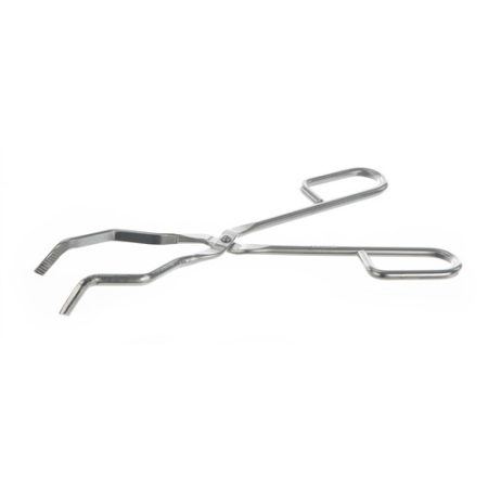 Crucible tongs 500mm heavy execution, 18/8 steel polished
