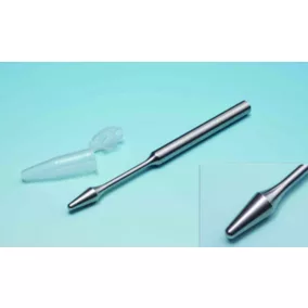   LLG mikromozsártörő rozsdamentes acélból, 0,5 ml-es fiolákhoz