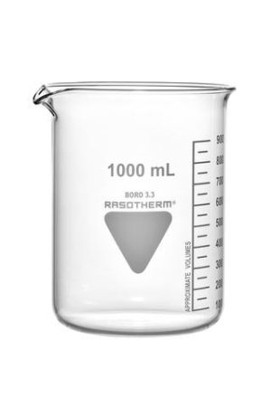 Főzőpohár Rasotherm ISO (alacsony forma), 1000 ml
