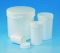   LLG-Containers 100ml PP, white, with PP tear-off lid, pack of 10