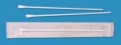 LLG-Dry swab with Rayon tip and plastic stick, length x 150 mm, sterile, individually wrapped, pack of 1000