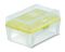 Tip-Box, empty yellow tip-tray 200 µl