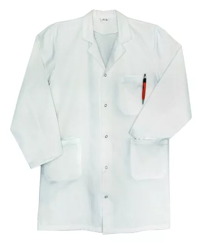 LLG laboratóriumi köpeny, 40/42-es méret, 100% pamut, női