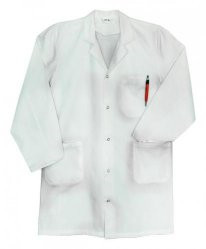 LLG-lab coat, size 44/46 100 % cotton, for men