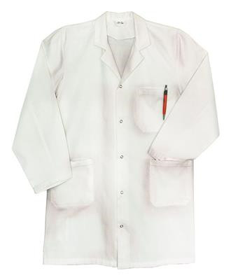 LLG-lab coat, size 48 100 % cotton, for men