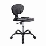   LLG-Laboratory chair PUR Standard I PU foam, height adjustable 425-560mm, with hard and soft castors