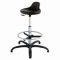   LLG-Laboratory stool PUR Special plus non-slip seat made from PU foam, extended back support, height adjustable 525-770mm,