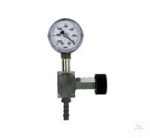 KNF Fine regulation head with manometer