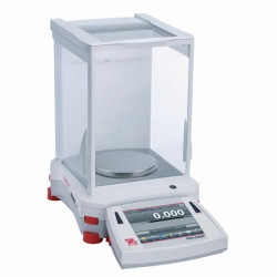 Precision balance Explorer® EX423M 420 g / 1 mg, calibrated, weighing plate dia. 130mm