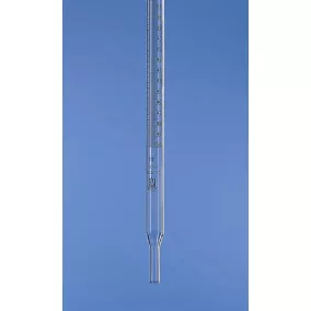   BRAND Spare tube büretta 'Economy' SILBERBRAND B osztály, 50 ml:0,1 ml, Boro 3.3 átlátszó, beosztással feketeDIN EN ISO 385pack of 2