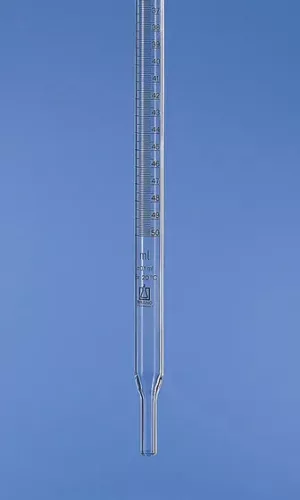 BRAND Spare tube büretta 'Economy' SILBERBRAND25 ml:0,1 ml, Boro 3.3 átlátszó, beosztással feketeerror limits acc.to B osztály, DIN EN ISO 385pack of 2