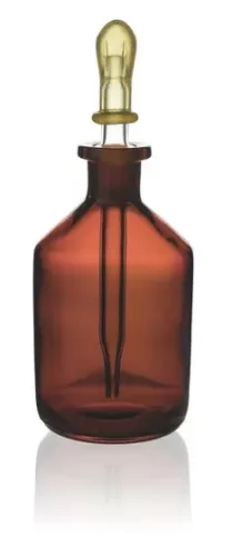 Cseppenőüveg, szódaüveg, átlátszó, 100 ml, csepegtető pipettával/gumi cukkkal, átlátszó üveg, átmérő 55 mm, magasság 150 mm