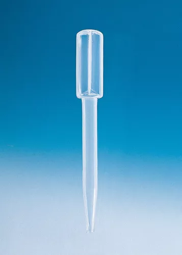 BRAND cseppentő pipetta, PE -LDkb. 5,0 ml, l,194 mm, beosztással , 100 db-os csomag-os beépített harmonikacsomaggal