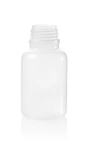 BRAND Palack, 2000 ml, PE -LD, széles nyakú GL65fehér, zárás nélkül 129214 25 db-os csomag