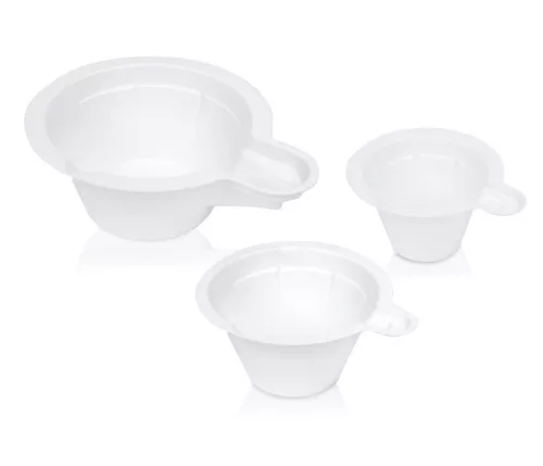 BRAND Mérlegedény PS kerek fogantyúval50 ml 80 x 43 mm antisztatikus1 PAK = 200 db-os csomag.