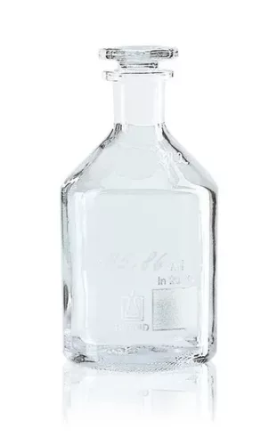 BRAND Oxigénpalack, Winkler, nátron-mészüveg 250-300 ml, üvegdugóval NS 19/26 csomag 2 db-os csomag