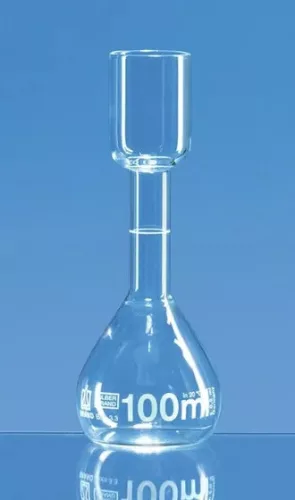 BRAND Mérőlombik f.cukorelemzés SILBERBRAND 100 ml, Boro 3.3, acc.Kohlrauschpack of 2