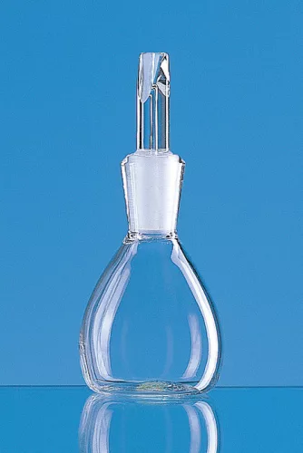 BRAND Sűrűségmérő flakon Gay-Lussac BB ind.cert.100 ml, kalibrált, boroszilikát üveg 3.3DIN ISO 3507