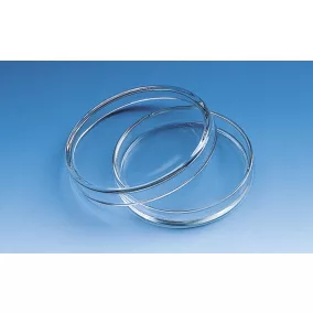   BRAND petri csésze, nátron-mész üvegfedél átm. 100 mm, csésze magassága 20 mm vágott élek tűzzel polírozott 10 db-os csomag