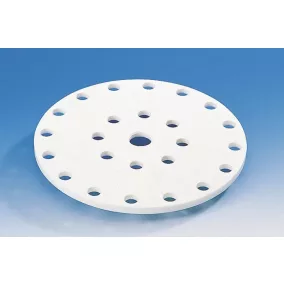   Exszikkátorlap, porcelán, névleges méret 150 mm, átmérő 140 mm