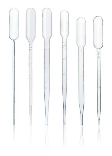 BRAND Pasteur pipetta, PE -LD1/0,25 ml, szívótérfogat max.4,4 ml csePP szám/ml 25 db-os csomag 500 db-os csomag.