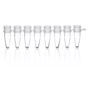   BRAND PCR kupak csík 8 PP kupolás f.PCR-tubesgreen, csomag 125BIO-CERT® PCR MINŐSÉG, 125 db-os csomag/zsák