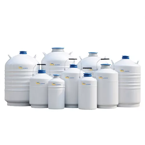 liquid nitrogen tank 31.5L,neck diameter 125mm,Include 6 canisters(120mm),include protecti
