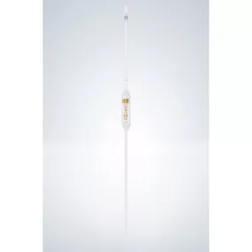   HIRSCHMANN volumetrikus pipetta b, 0,5 ml borostyán beosztás 