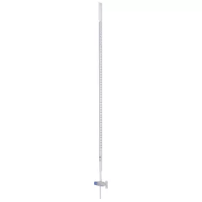   HIRSCHMANN büretta cl. B 10:0,02 ml borostyán üveg, egyenes csap 