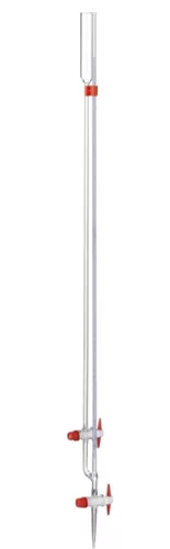 HIRSCHMANN bang büretta AS megfelelőségi tanúsítvány 5:0,02 ml sb, egyenes csap 