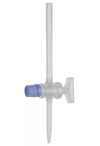 HIRSCHMANN büretta csap oldalsó 50ml üveg csap , tiszta üveg