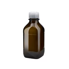 HIRSCHMANN borostyán sárga üveg 500 ml szál a32