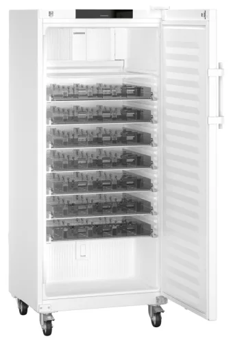 HMFvh 5501-H63 gyógyszerészeti hűtőszekrény, rendezőfiókkal 558/355 Liter