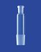   Cső foglalattal és Csiszolat kúppal, foglalat NS 14/23, Csiszolat kúp NS 29/32, 26x2,0x130 mm, DURAN® csőből