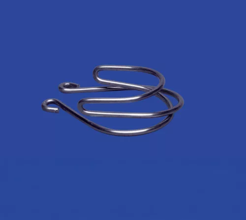 Klipsz csiszolathoz NS 14/23, rozsdamentes acél