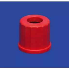    Műanyag csavaros kupak és olíva, komplett, egyenes, GL 14