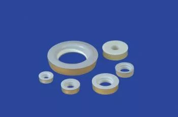  Szilikon tömítőgyűrű csavaros kupakokhoz 26 mm furattal, GL 45 menethez, ragasztott PTFE felülettel