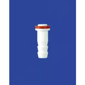   Műanyag tömlőcsatlakozó , hajlított, GL 18, PP menethez