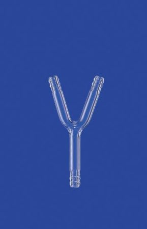 Csőcsatlakozó , Y-alakú, hossza 115xátmérő 8 mm, DURAN® csőből