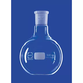 Lapos aljú lombik, NS 19/26, 100 ml, DURAN®