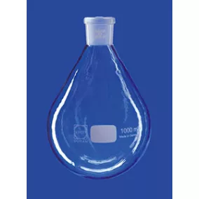  Bepárló lombik, NS 29/32, 100 ml, PUR bevonattal, DURAN®