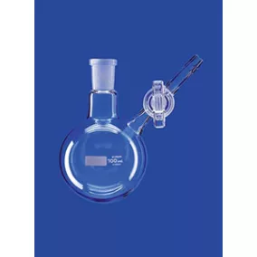    Nitrogén gömblombik, NS elzárócsap, 100 ml, NS 14/23, NS elzárócsap 2,5 mm átmérőjű, DURAN®