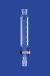   Csepegtető tölcsér, hengeres, PTFE dugó, 250 ml, NS 29/32, furat 4,0 mm, skála 5 ml, boroszilikát üveg 3,3