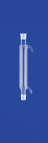 Kondenzátor acc. Davies-hez GL menettel, foglalat/Csiszolat kúp NS 24/29, köpenyhossz 250 mm, hűtőfelület 460 cm3, DURAN® cső