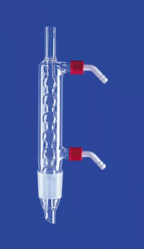 Szállítási adapter hosszú csővel, hajlított, foglalat NS 24/29, csőhossz 200 mm, DURAN® cső